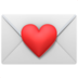 苹果系统里的情书、信emoji表情