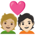 安卓系统里的情侣: 成人成人中等-浅肤色较浅肤色emoji表情