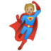 安卓系统里的超级英雄：中浅肤色emoji表情