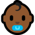 Windows系统里的宝宝：中黑肤色emoji表情