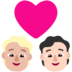 Windows系统里的情侣: 成人成人中等-浅肤色较浅肤色emoji表情