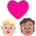 Windows系统里的情侣: 成人成人中等-浅肤色中等肤色emoji表情
