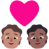 Windows系统里的情侣: 成人成人中等肤色中等-深肤色emoji表情