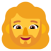 Windows系统里的有络腮胡子的女人emoji表情