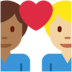 Twitter里的情侣: 男人男人中等-浅肤色中等-深肤色emoji表情