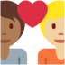 Twitter里的情侣: 成人成人中等-深肤色中等-浅肤色emoji表情