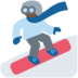 Twitter里的滑雪板：深色肤色emoji表情