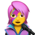 苹果系统里的女歌手emoji表情
