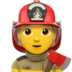苹果系统里的消防队员emoji表情