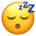 苹果系统里的睡觉的脸emoji表情