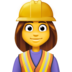 Facebook上的女建筑工人emoji表情
