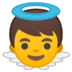 安卓系统里的小天使emoji表情