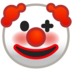 安卓系统里的小丑脸emoji表情