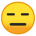 安卓系统里的无表情的脸emoji表情