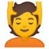 安卓系统里的按摩的人emoji表情