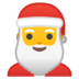 安卓系统里的圣诞老人emoji表情