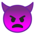 安卓系统里的生气的小怪物脸emoji表情