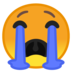 安卓系统里的大哭的脸emoji表情
