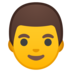 安卓系统里的男人emoji表情