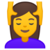 安卓系统里的按摩的女人emoji表情