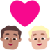 Windows系统里的情侣: 男人男人中等肤色中等-浅肤色emoji表情