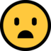 Windows系统里的微微张嘴的脸emoji表情
