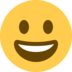 Twitter里的笑容满面emoji表情