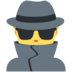 Twitter里的男侦探emoji表情