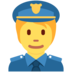 Twitter里的警官emoji表情