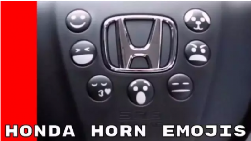 清明节堵成狗？Honda让你的车变成emoji表情包 跟邻车Say Hi