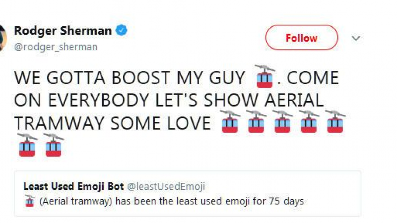 空中缆车终摆脱Twitter最没有人气emoji表情桂冠缩略图