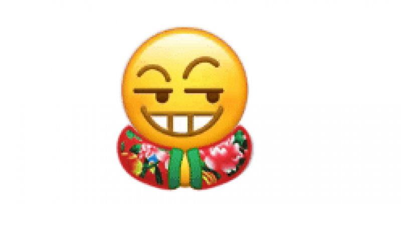 emoji小黄脸花棉袄版揣手手版表情包缩略图